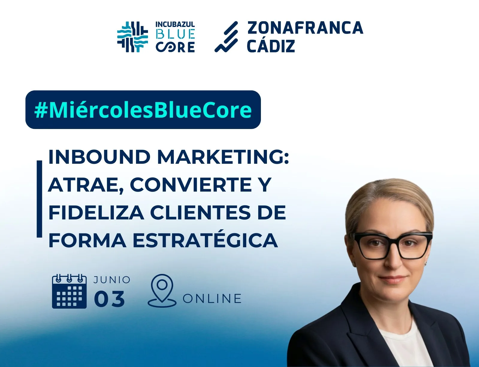 Webinar de Blue Core sobre Inbound Marketing para atraer, convertir y fidelizar clientes
